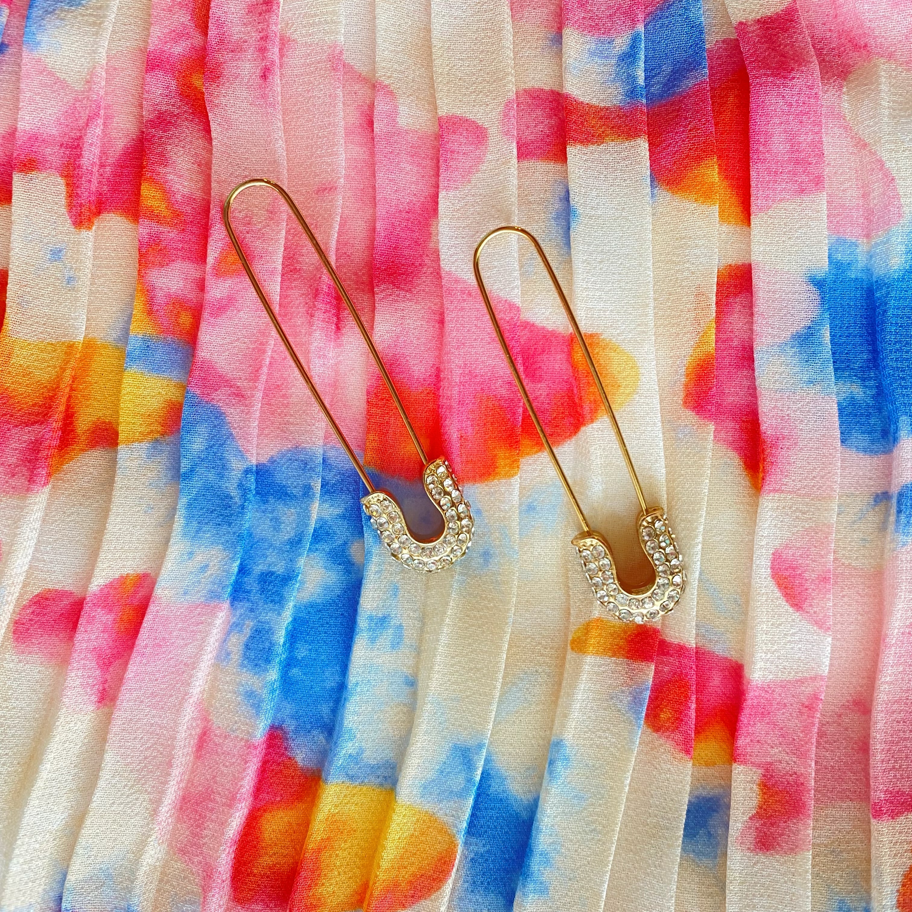 Safety Pin Dangles